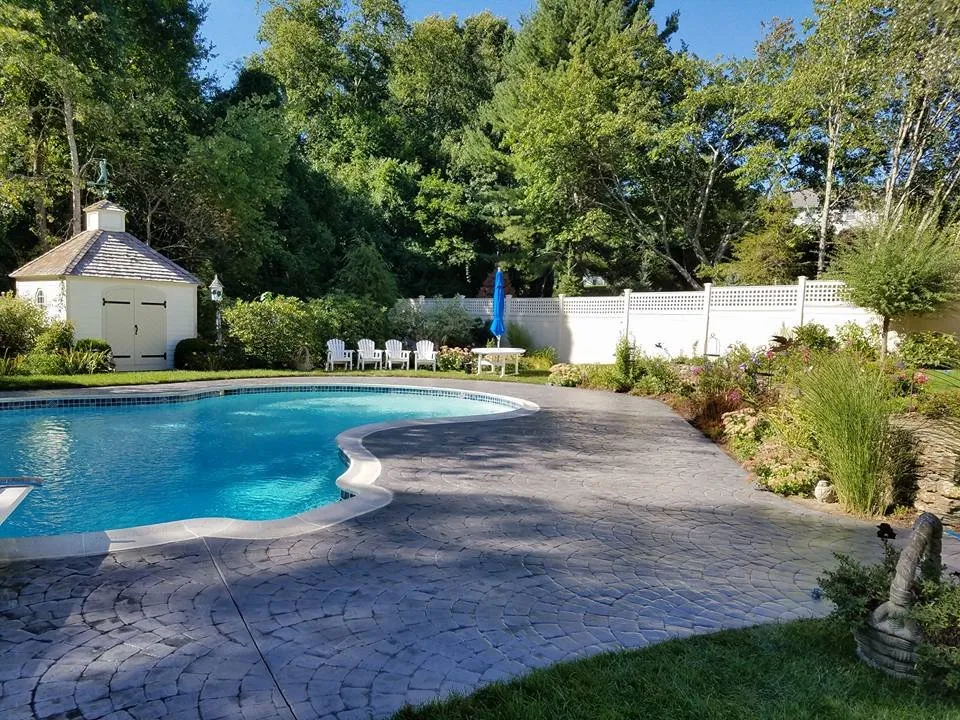 Custom landscape design with custom design across Hanson, MA - 1-877-Lawn-Crew