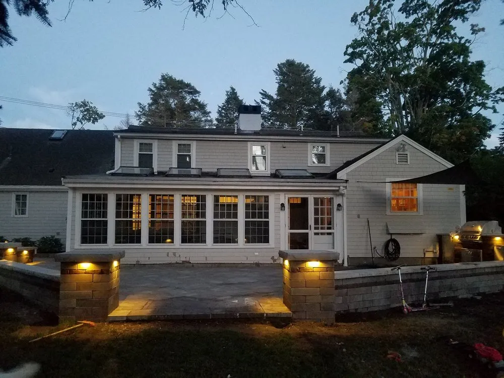 Professional outdoor landscaping in Hanson, MA - 1-877-Lawn-Crew