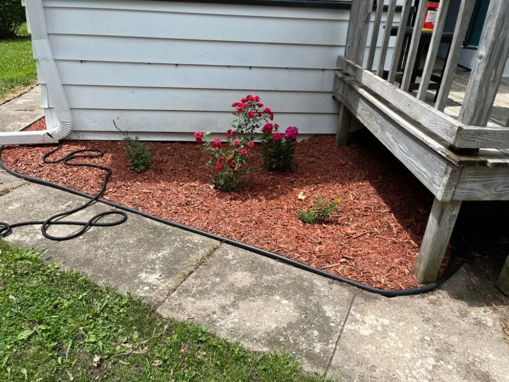 Local landscape installation with custom design in Dixon, IL by 1 Guy and His Truck