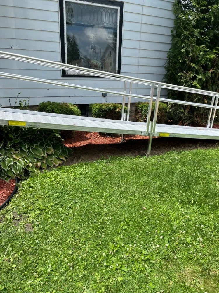 Local landscape installation in Dixon, IL by 1 Guy and His Truck