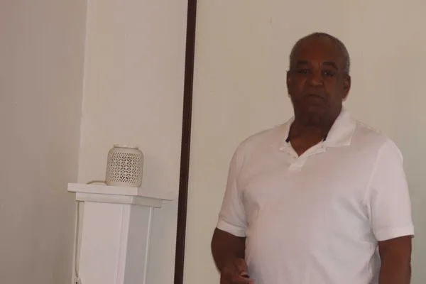 1 Man 1 Truck 1 Lawn Mower Logo