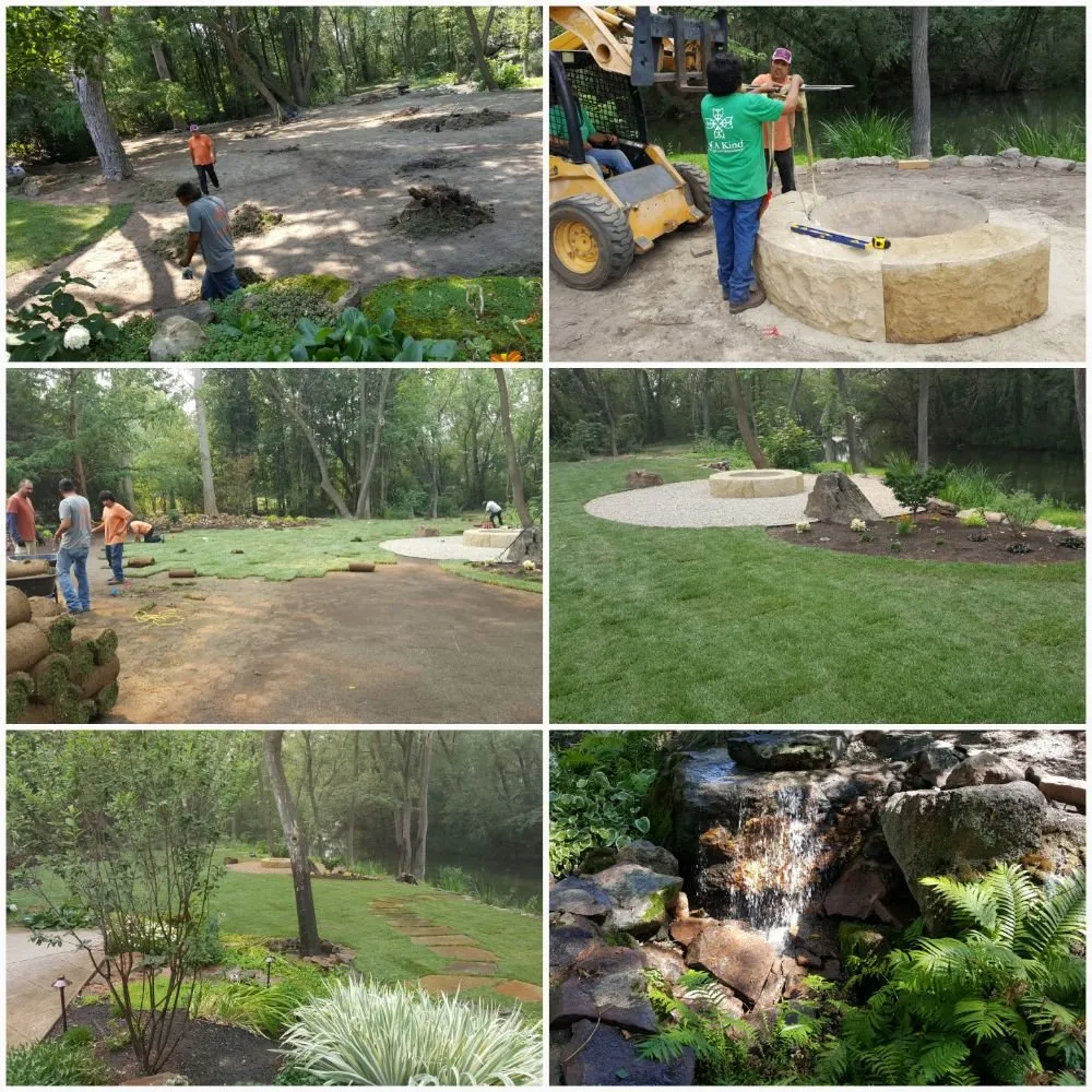 Custom garden landscaping for outdoor upgrades across Meridian, ID - 1 of a Kind Landscape