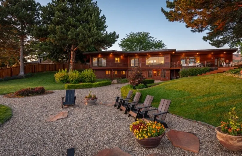 Reliable lawn mowing service with custom design across Meridian, ID - 1 of a Kind Landscape