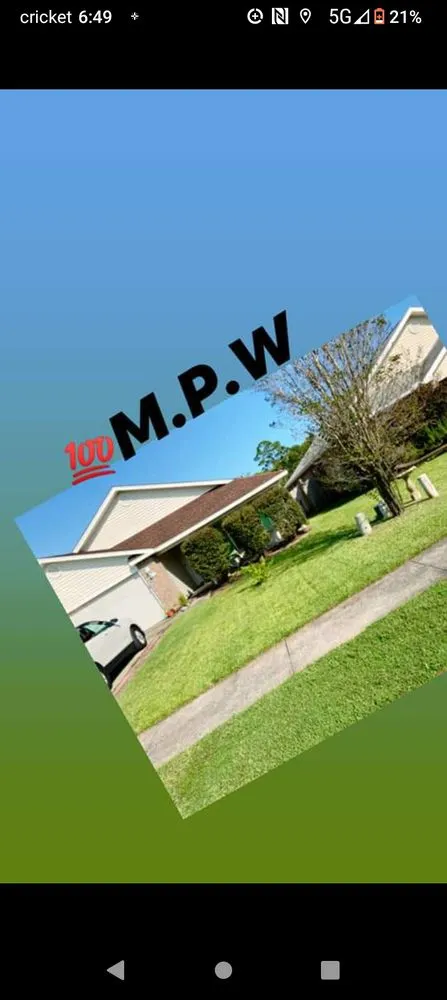 Professional outdoor landscaping in Mary Esther, FL by 1 Shot Professional Service