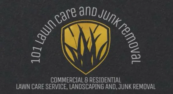 101 Lawn care and junk removal Logo