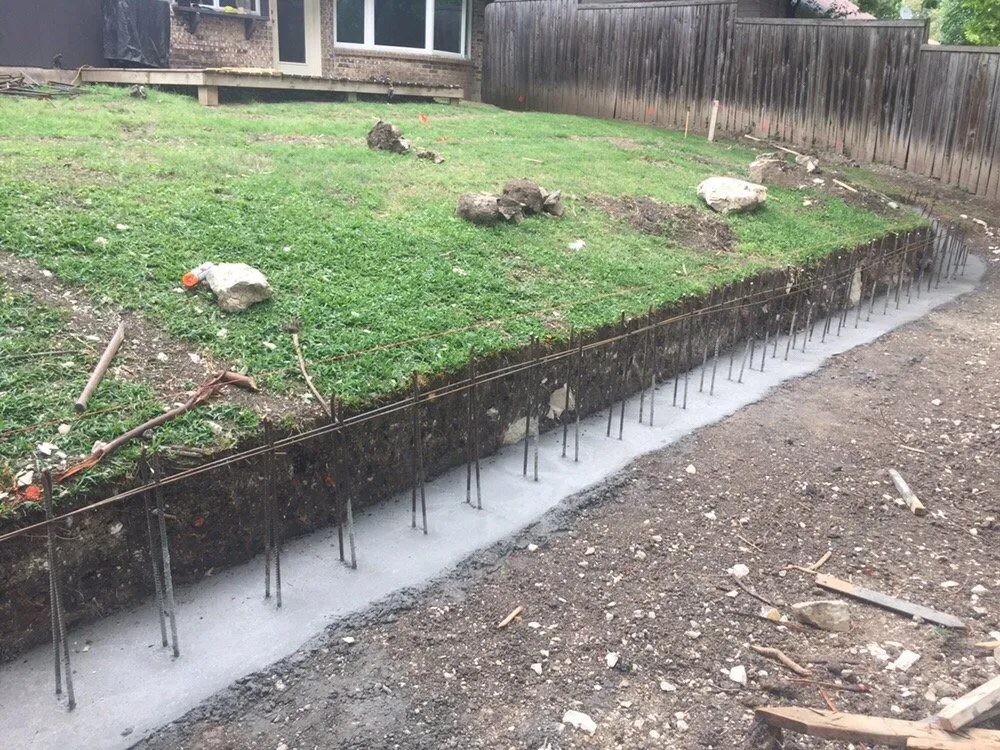 Custom landscape design in Dallas, TX by 10Fences Custom Exteriors