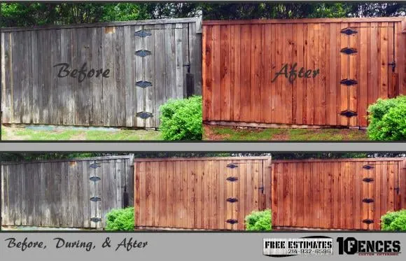 Professional landscape installation in Dallas, TX - 10Fences Custom Exteriors