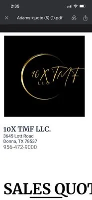 10X TMF Logo