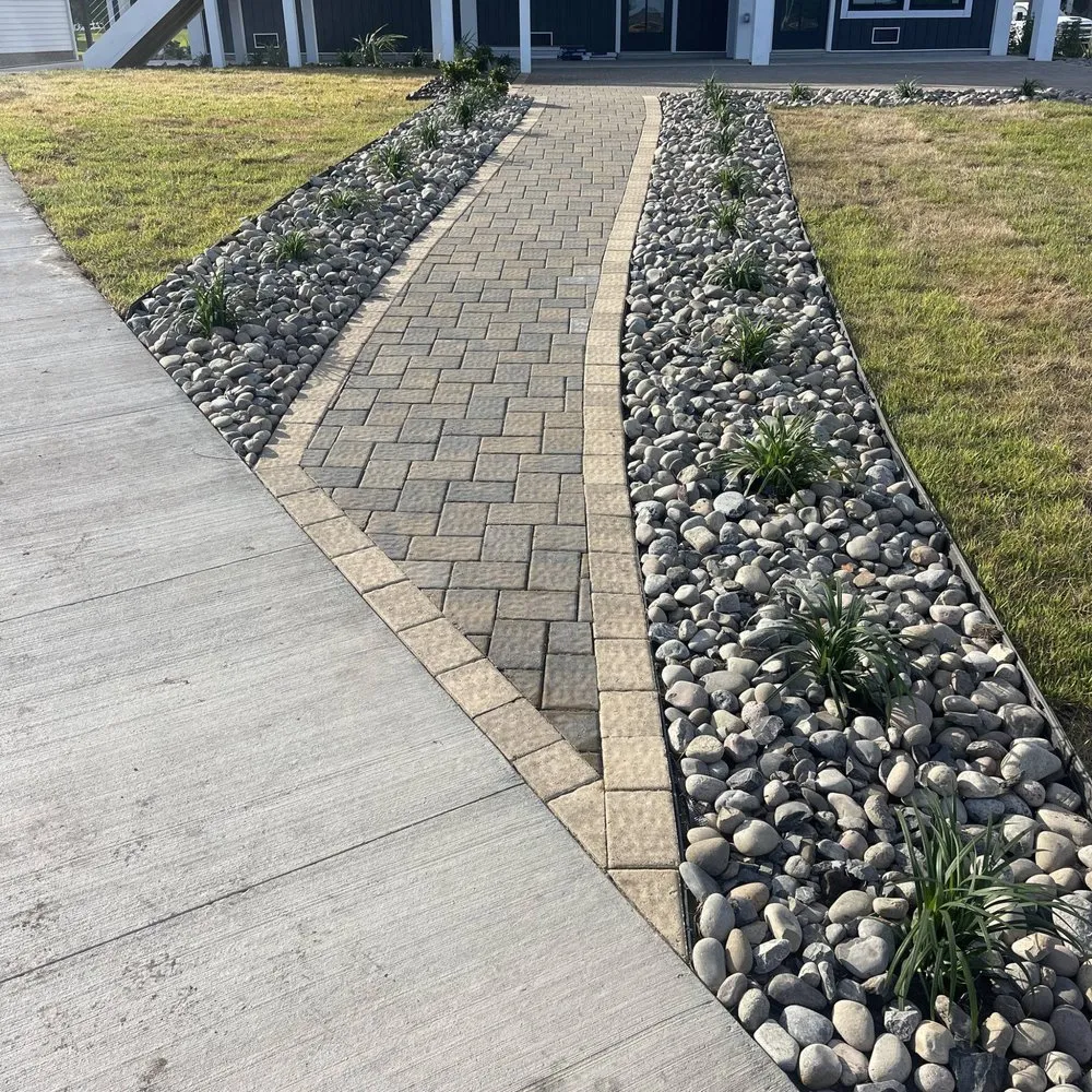 Custom residential landscaping for residential properties across Sneads Ferry, NC - 110% Landscaping