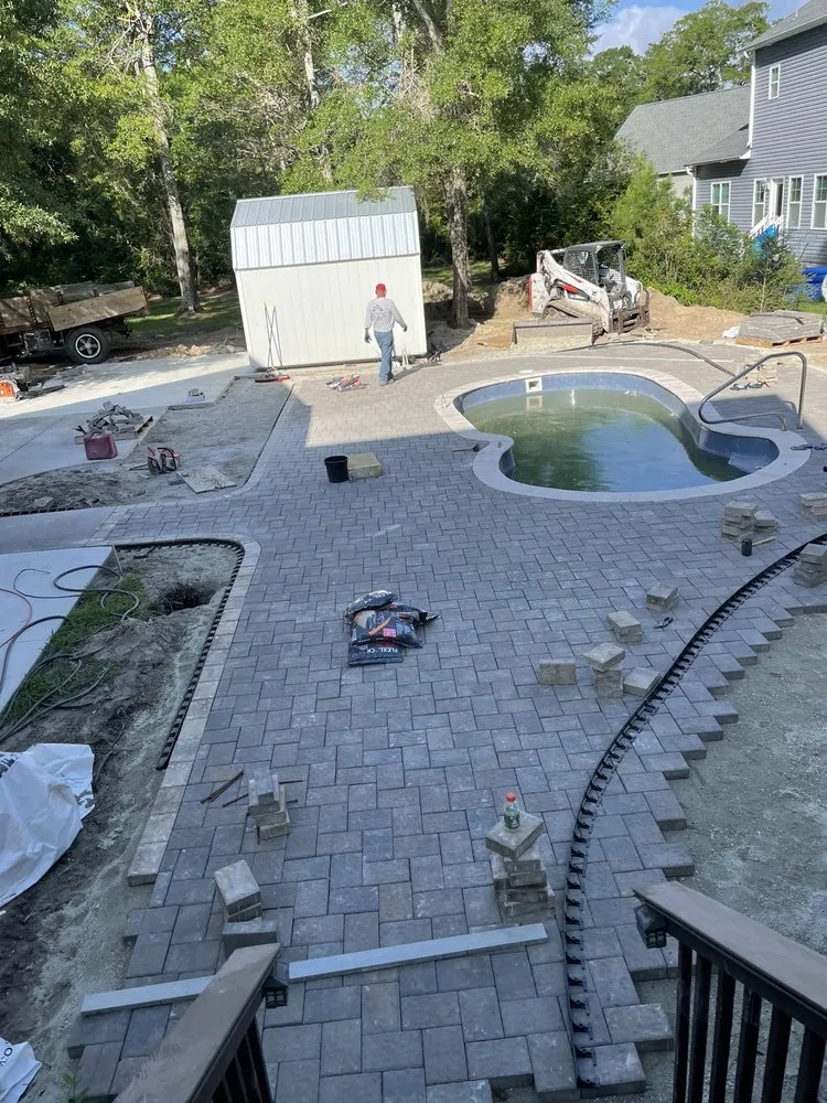 Expert landscape design with custom design in Sneads Ferry, NC by 110% Landscaping