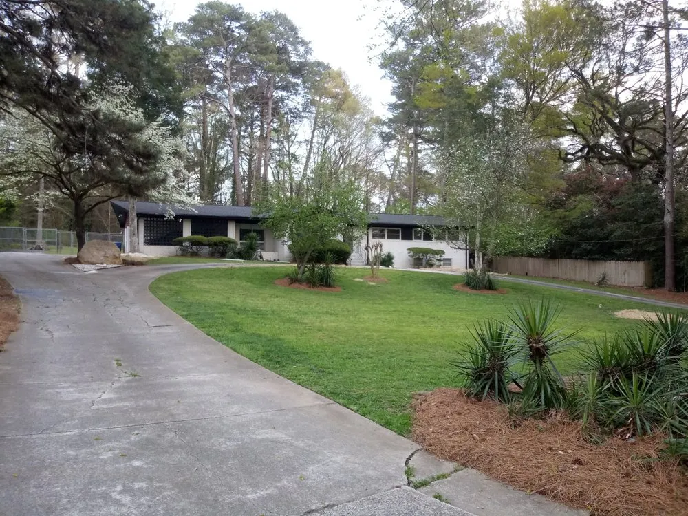 Expert landscape installation for residential properties in Atlanta, GA by 123 Green Lawns