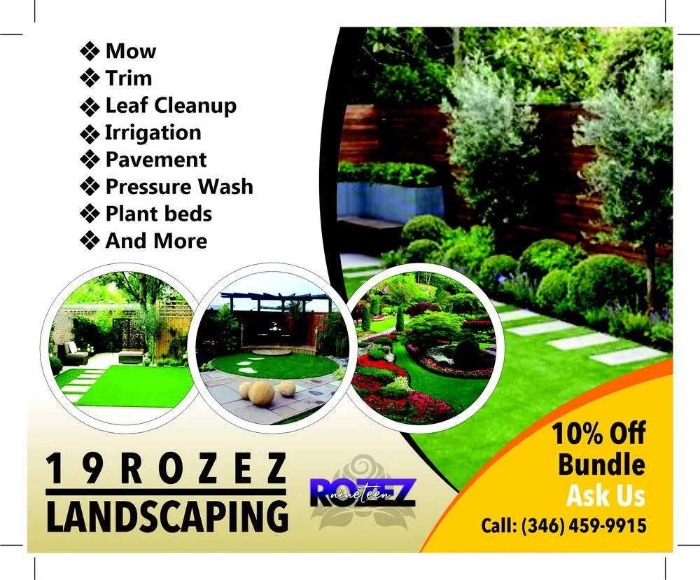 Affordable lawn care service experts serving Katy, TX - 19Rozez