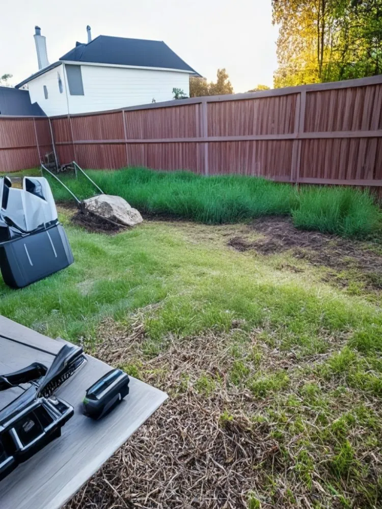 Professional garden landscaping in Hockley, TX - 1son Elect Mowers