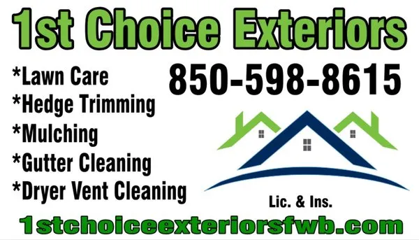 1st Choice Exteriors Logo