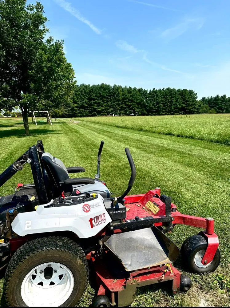 Reliable landscape design for beautiful yards in Rochester, IL by 1st Choice Lawn Care Services