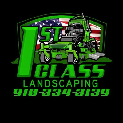 1st Class Landscaping Logo