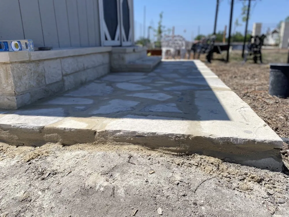 Custom landscape design in Kerrville, TX by 1st Gen Construction