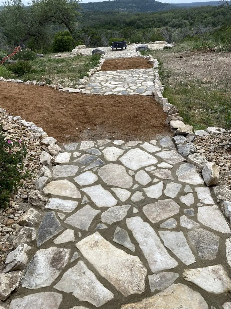 Expert landscape installation in Kerrville, TX by 1st Gen Construction