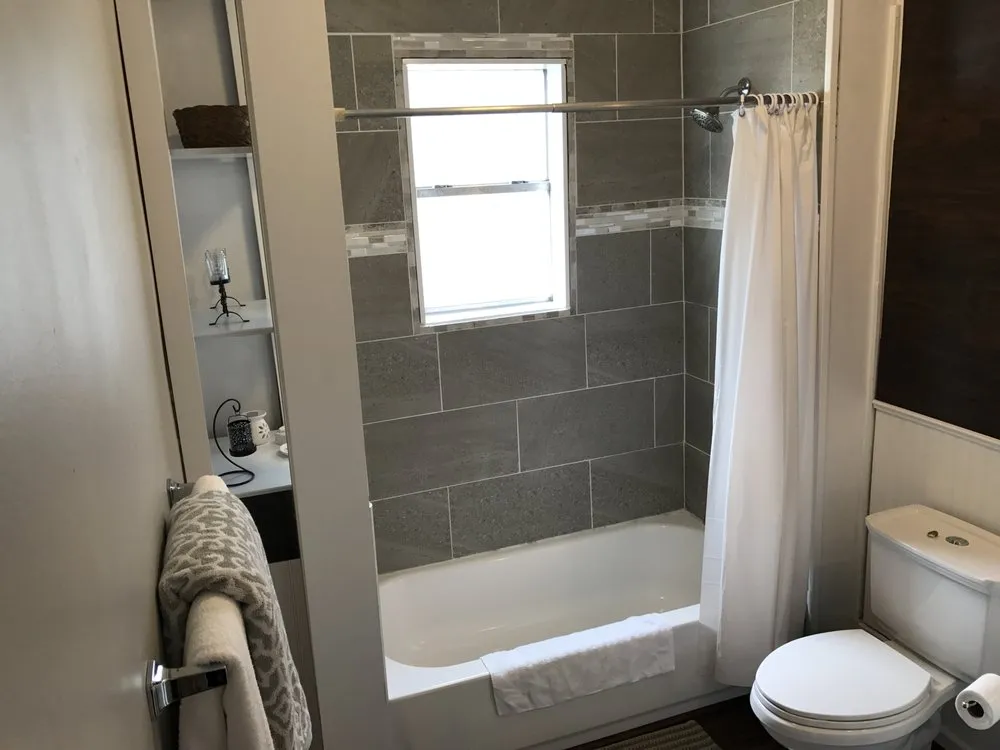 Professional yard cleanup service with custom design in Birmingham, AL by 1st Impression Construction