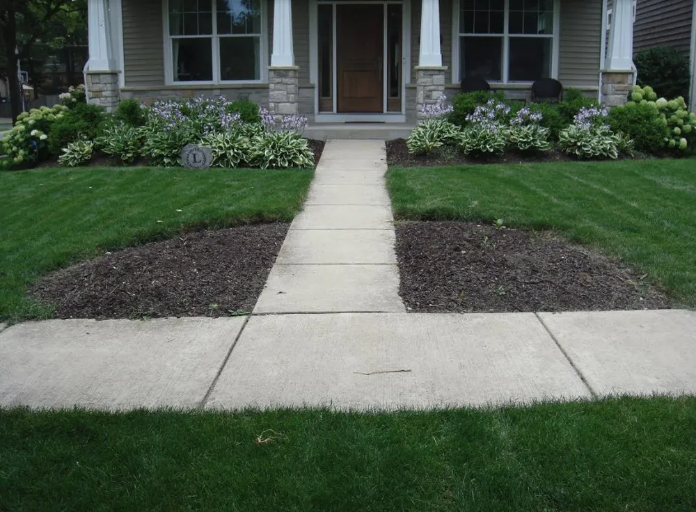 Professional outdoor landscaping for beautiful yards in Downers Grove, IL by 1st Impressions