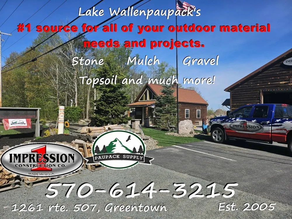 Trusted residential landscaping in Greentown, PA by 1st Impressions