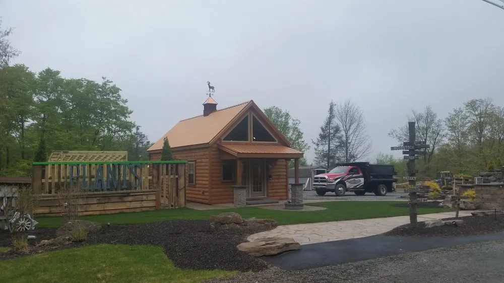 Professional outdoor landscaping experts serving Greentown, PA - 1st Impressions
