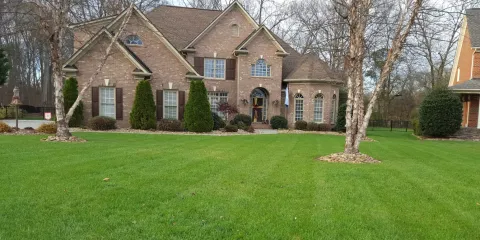 Custom garden landscaping for residential properties across Harrisburg, NC - 1st Place Turf