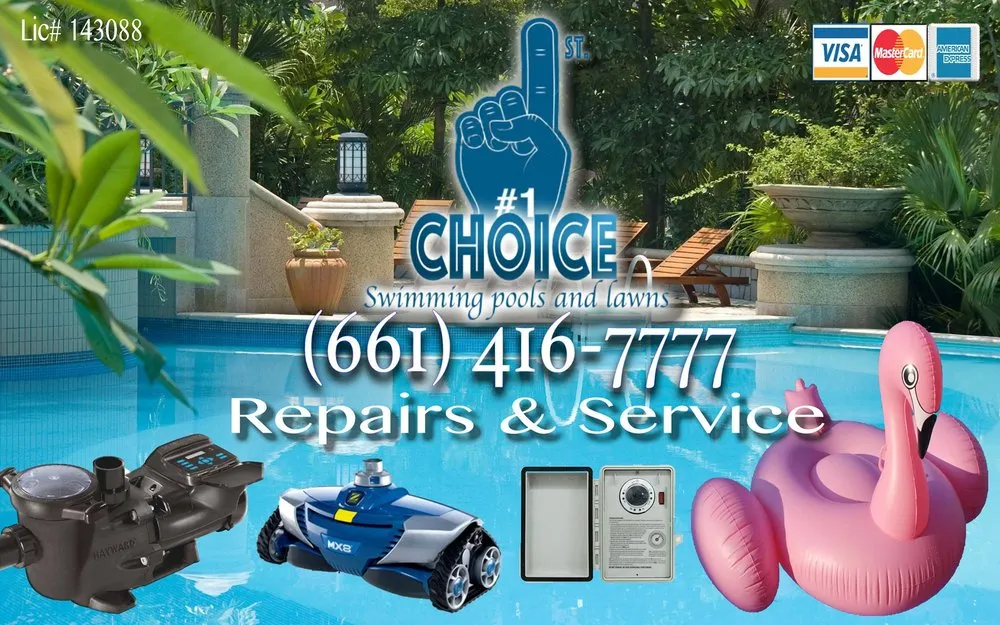 Affordable lawn mowing service in Bakersfield, CA by 1stChoice