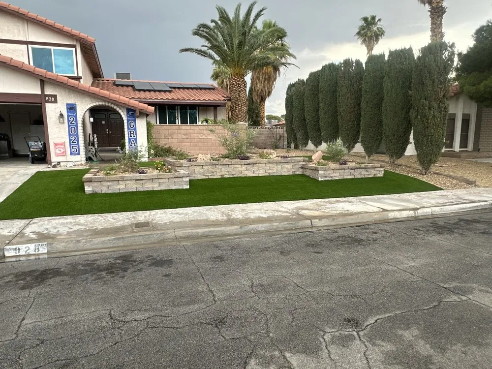 Custom yard cleanup service for residential properties across Las Vegas, NV - 2-15 Landscaping