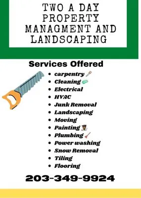 2 A Day Property Managment and Landscaping Logo