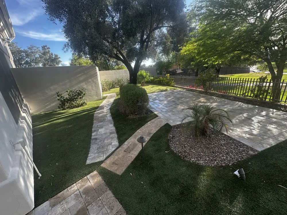 Expert landscape installation in Queen Creek, AZ by 2 Brothers Honey Dew
