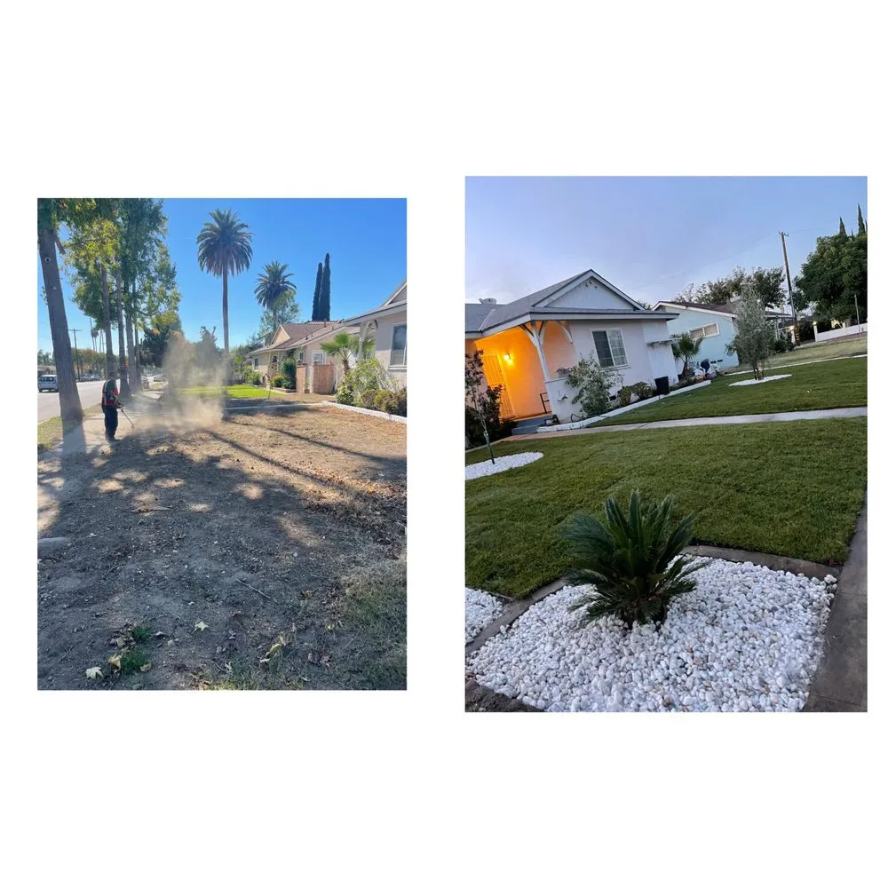 Professional landscape installation in Los Angeles, CA - 2 Brothers Landscaping