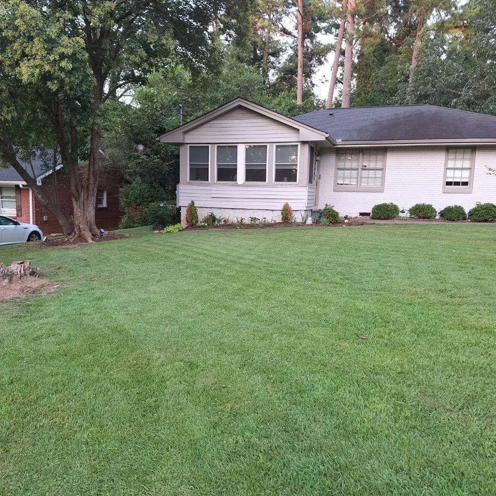 Local landscape installation in Atlanta, GA by 2 City Lawn Care