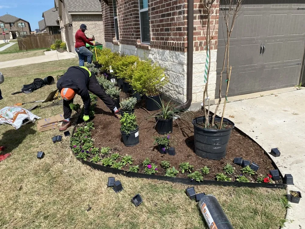 Custom lawn care service in Fort Worth, TX by 2 Fat Guys Lawn Service