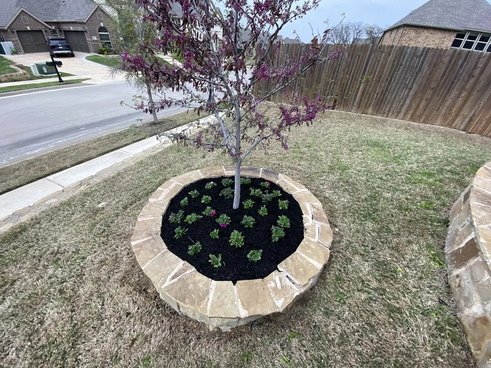 Expert landscaping services in Fort Worth, TX by 2 Fat Guys Lawn Service