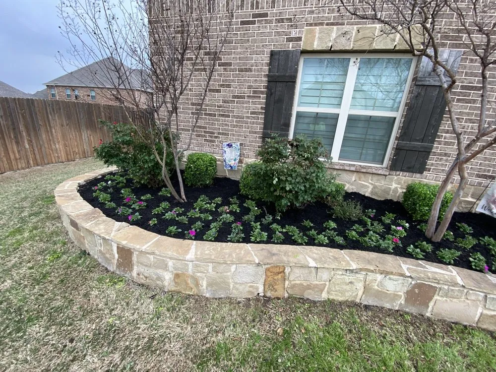 Custom yard cleanup service for homes in Fort Worth, TX by 2 Fat Guys Lawn Service