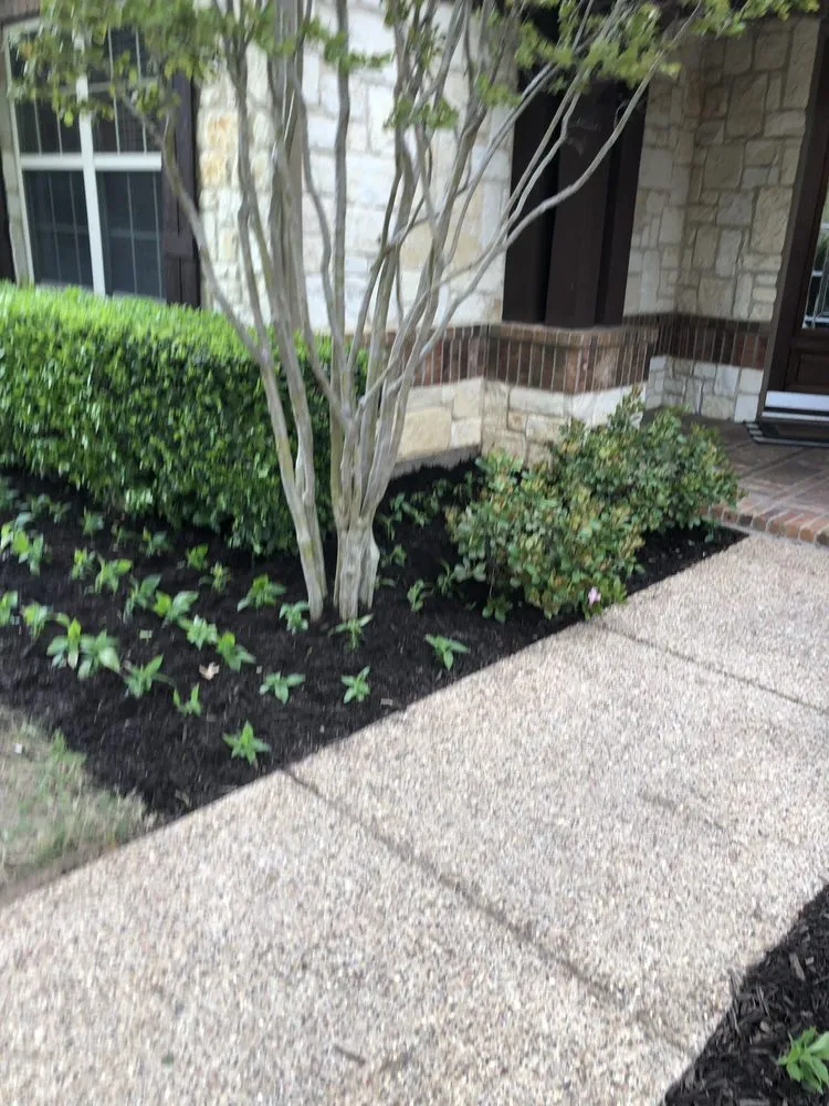 Expert landscape design in Fort Worth, TX by 2 Fat Guys Lawn Service