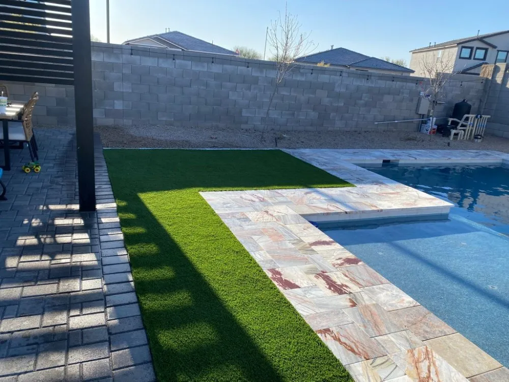Custom yard cleanup service for outdoor upgrades across Mesa, AZ - 2 Friends Landscaping