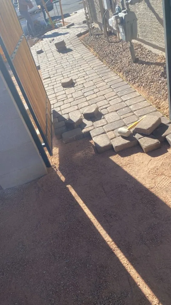 Professional landscape installation in Mesa, AZ - 2 Friends Landscaping