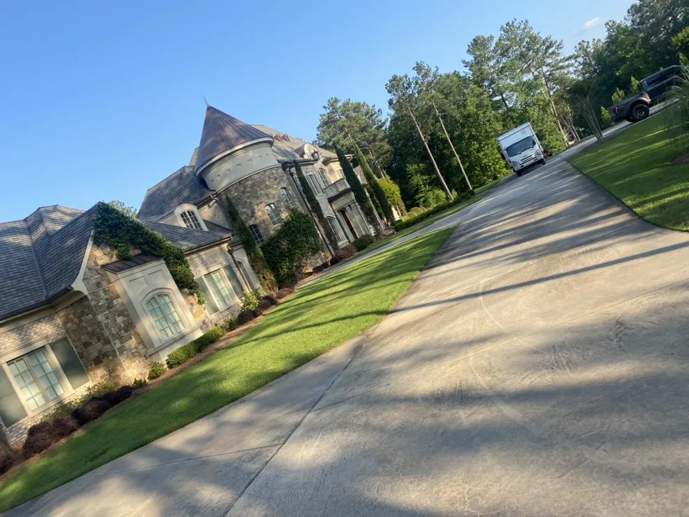 Custom landscape installation for outdoor upgrades in Macon, GA by 2 Gus's Landscaping