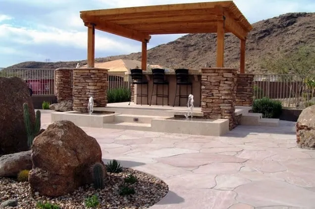 Professional outdoor landscaping in Tempe, AZ - 2 Guys Landscaping