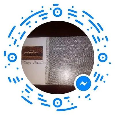 2 Guyz Hauling Services Logo