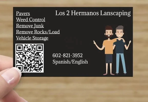2 Hermanos Landscaping Logo