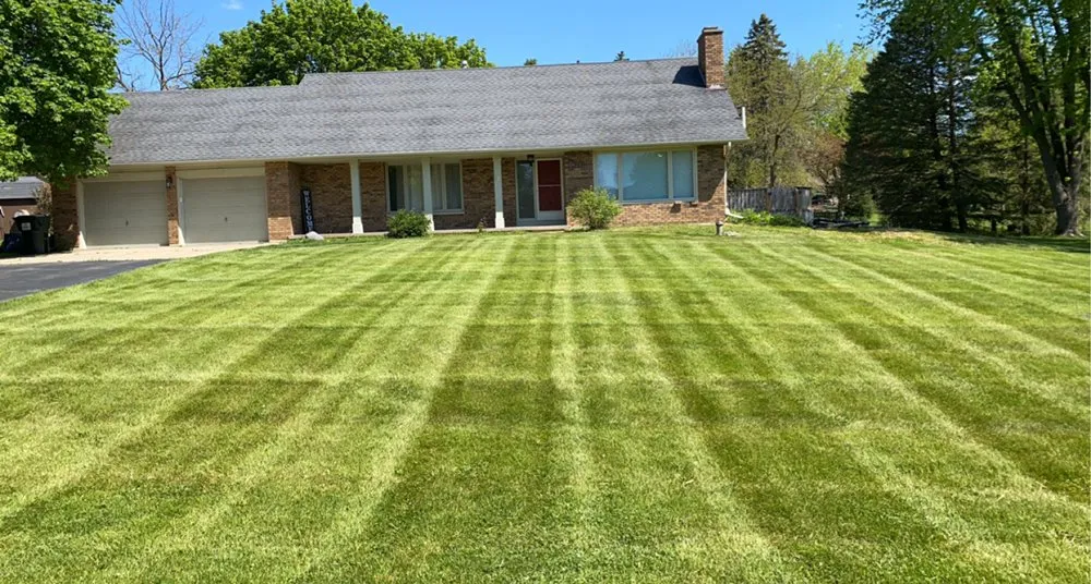 Local lawn mowing service for beautiful yards in Elgin, IL by 2 Hermanos Landscaping