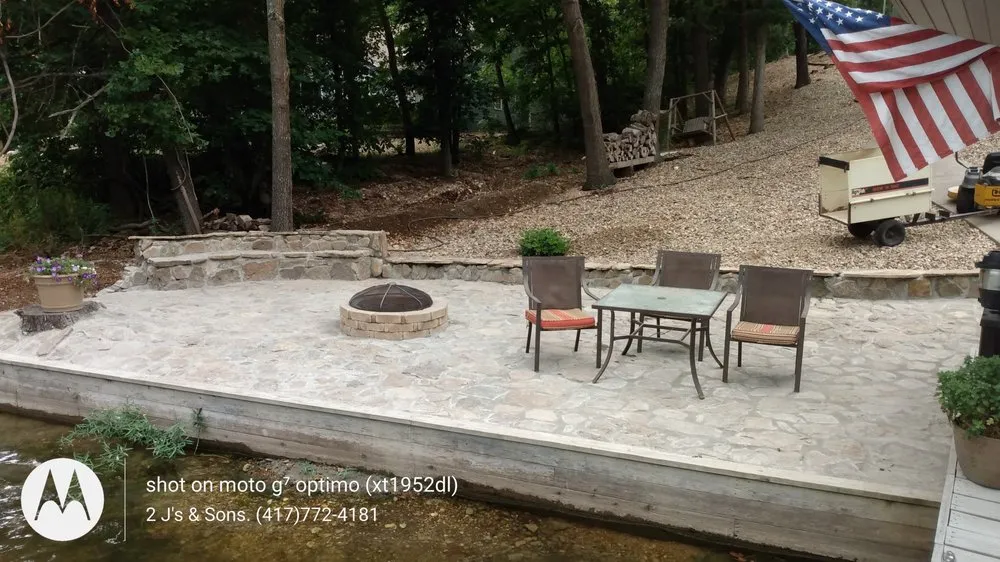 Reliable garden landscaping for homes in Noel, MO by 2 J's & Sons