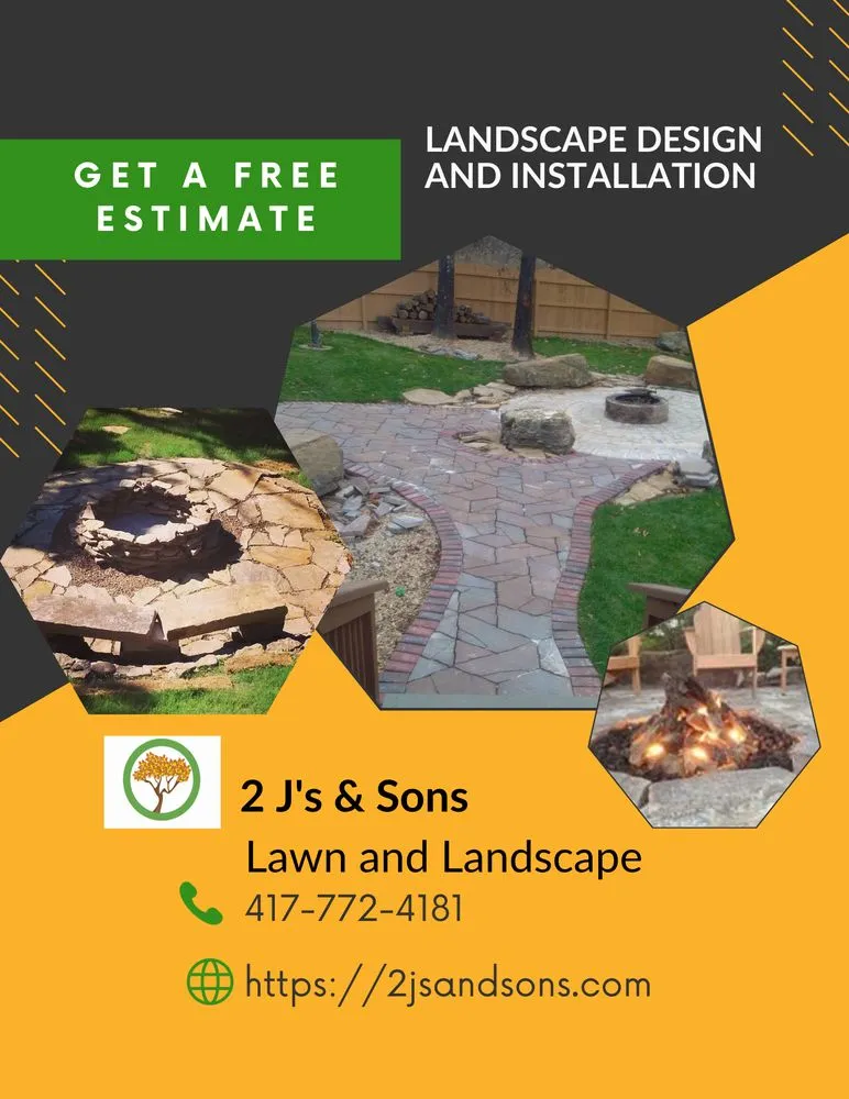 Trusted outdoor landscaping experts serving Noel, MO - 2 J's & Sons