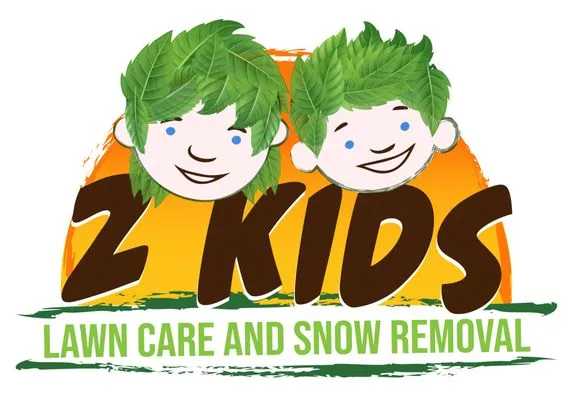 2 Kids Landscaping and Snow Removal Logo
