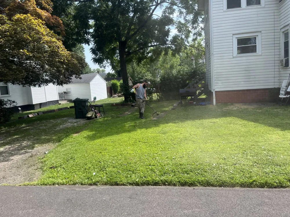 Trusted outdoor landscaping for residential properties in Canton, OH by 2 Men and A Yard