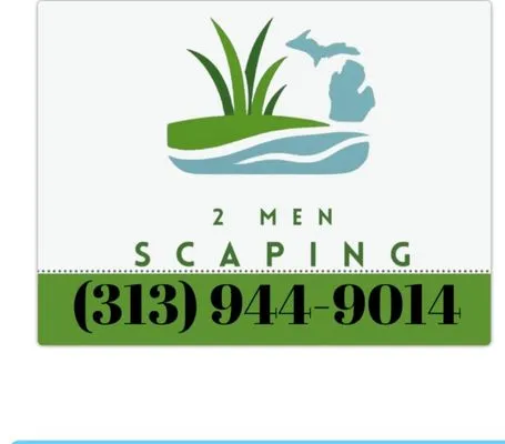 2 Men Scaping Logo
