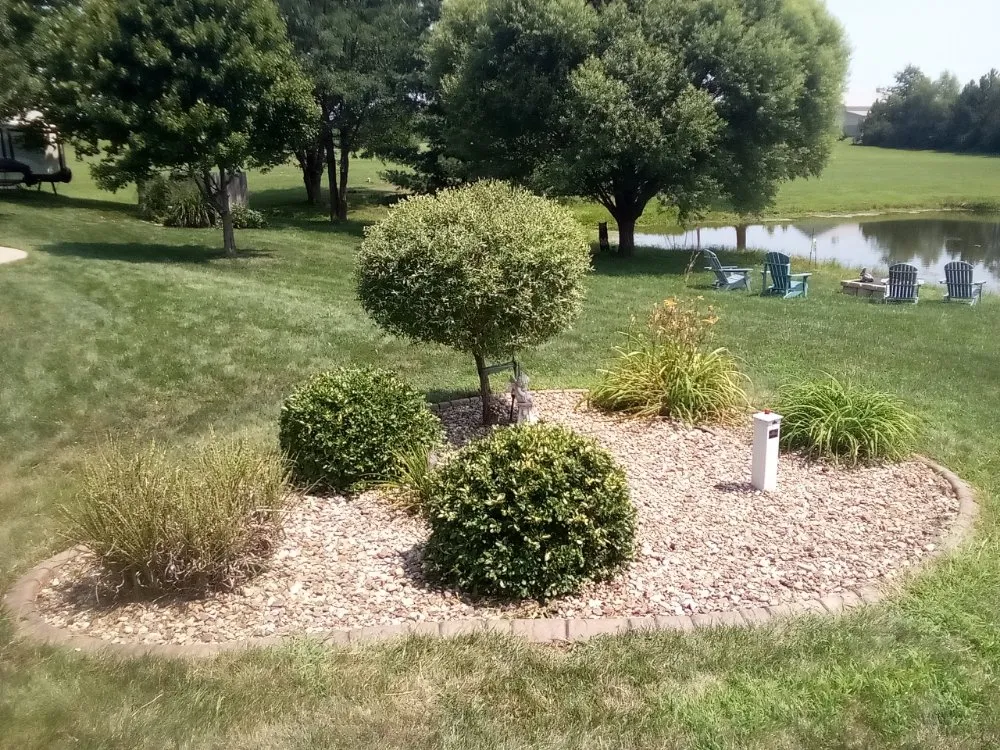 Top-rated lawn mowing service with custom design across Lawrence, KS - 2 Mikes' Lawn and Landscape